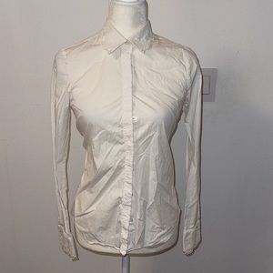 Pink Tartan white button down shirt size 04